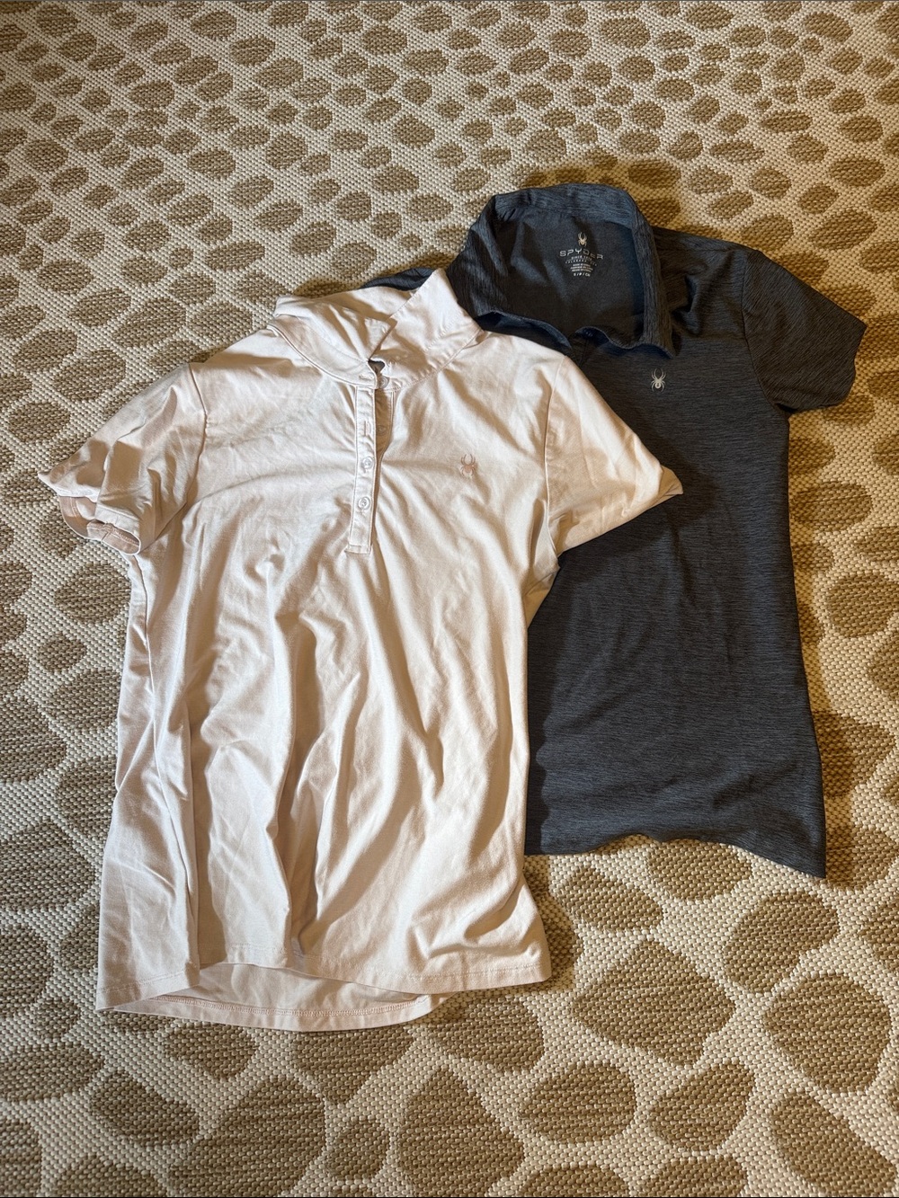 Women's Short-Sleeve Polo Top - White